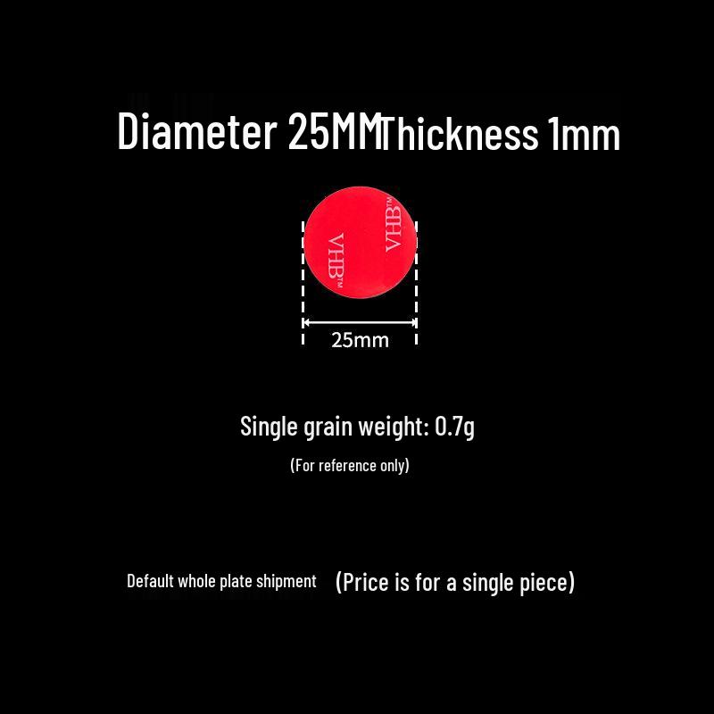 Xinda Feng Trace-Free Nano Double-Sided Tape for Car Ornaments - High Viscosity, Transparent PET