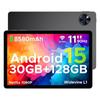 Doogee U11 Pro Android 16 Tablet 11 Inch, 30GB RAM 256GB ROM(TF 2TB), 8580mAh Battery
