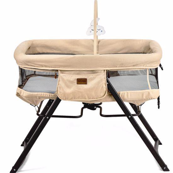 

Складные и поворотные ножки Детская люлька со стороны матери