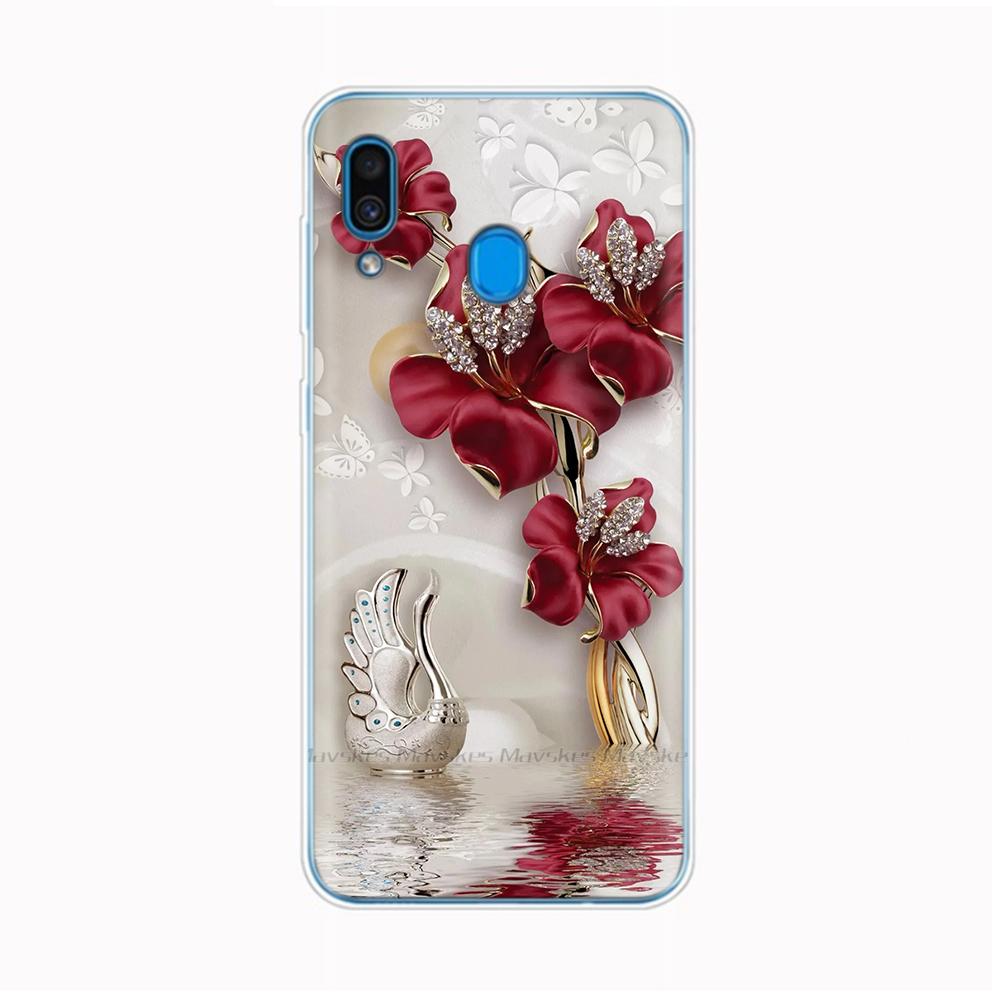 For Samsung Galaxy M20 M10 M30 Case Clear TPU Soft Silicon Fashion Phone Case For Samsung M20 M30 M10 GalaxyM30 unda Cover Coque