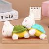 Turtle Rabbit Plush Stuffed Doll Soft Plush Toy Keychain Bag Pendant Kid Gift