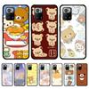 Süße Rilakkuma Handyhülle Für Redmi Note 4 X 5 A 6 7 8 T 9 9S 10 11 11S 11Epro Poco M3 Pro