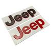 ABS Car Front Emblem for Jeep Grand Cherokee Commander Renegade Liberty Compass Patriot Wrangler Tj Jk Trunk Sticker Decoration AMR1