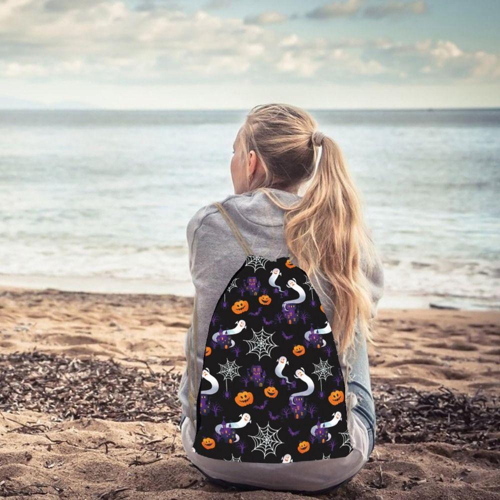 Creative Drawstring Bag Portable Sports Gym Sack Sturdy Draw String Back Bag  Yoga