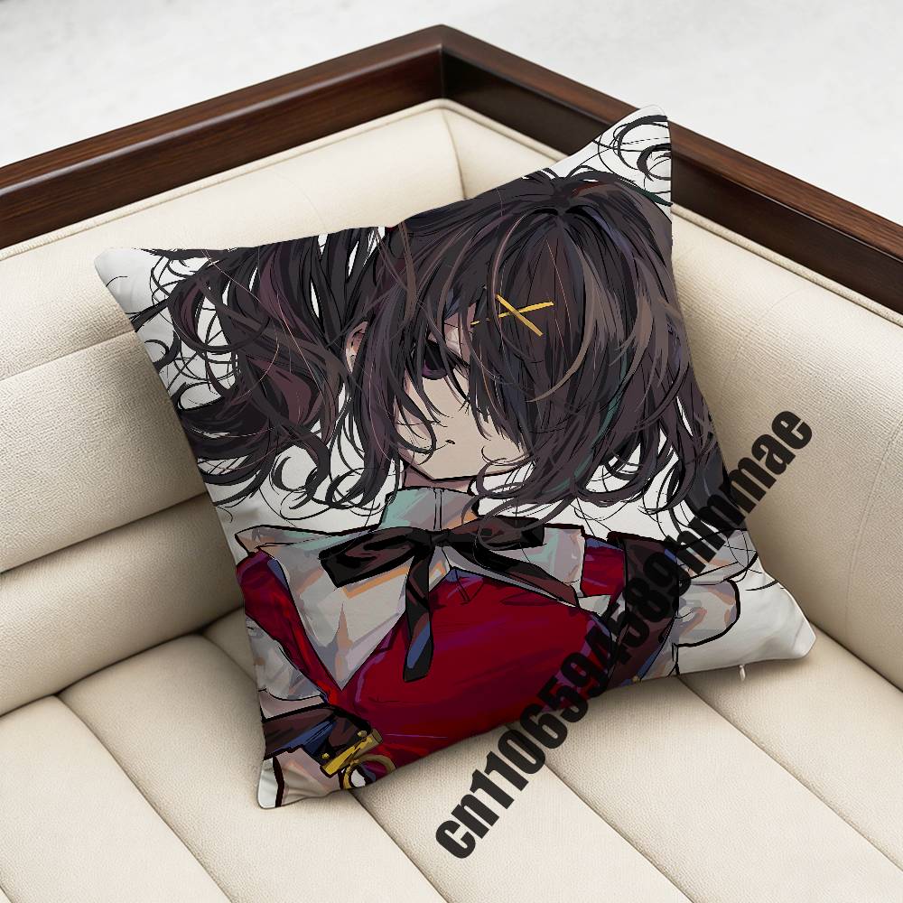 needy streamer overload KAngel Amechan Throw Pillow Case Sham For 30x30cm 45x45cm 50x50cm Square Office Cushion Cover