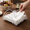 Square Shape Metal Napkin Holder Flat Design Iron Art  Tissue Rack  Cafe Setting