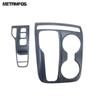 For Hyundai Tucson NX4 - 2024 Carbon Fiber Center Console Gear Shift Box Cover Trim Decoration Accessories Car Styling
