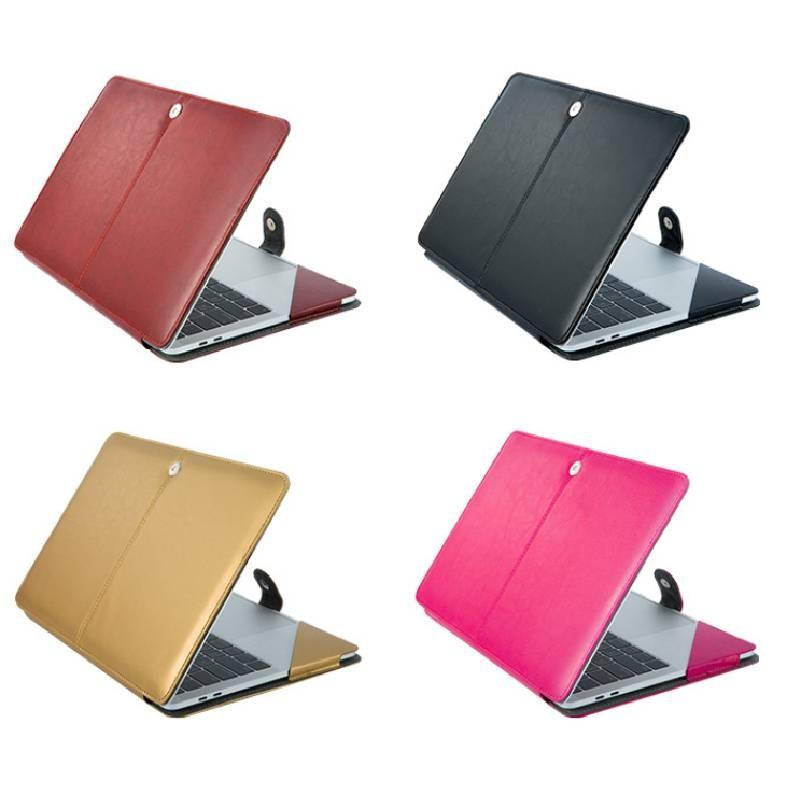 Case Suitable Laptop For Pro 11 13 15 Pu Leather Protective Sleeve