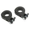 Footpeg P Clamp Mounting Kit Aluminium Alloy Foot Rest Pedal Clamp Bracket for Motorcycle
