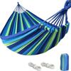 Thick Canvas Hammocks for Outdoor Camping Double Load-bear Dormitory Home Hammock Wear Resistant Anti Slip Anti Rollover Swing Leisure Hanging Chair