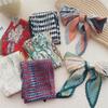 Spring 70 Pleated Small Silk Scarf: Versatile, Decorative Korean-Style Accessory for Professional Women