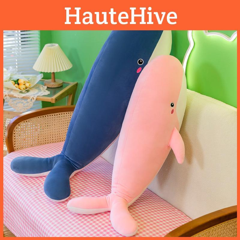 Dolphin Plush Whale Toys Cute Cartoon Girl Kids Bedtime Companions Birthday Gift