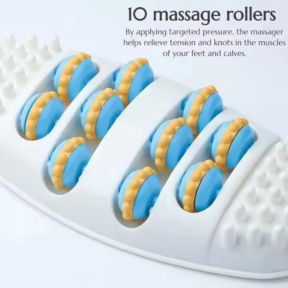 Portable Foot Massager Roller Muscle Relax Relief Massager Spa Gift Anti Cellulite Foot Massager Care Tools