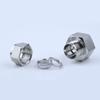 316L Stainless Steel Pressure Gauge Double Ferrule Adapter