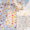 Koi Lotus Flower Goldfish Beach Sea Carp Red Fish Colorful Dolphin Mermaid Soft Relief Nail Art Stickers Manicure Decals