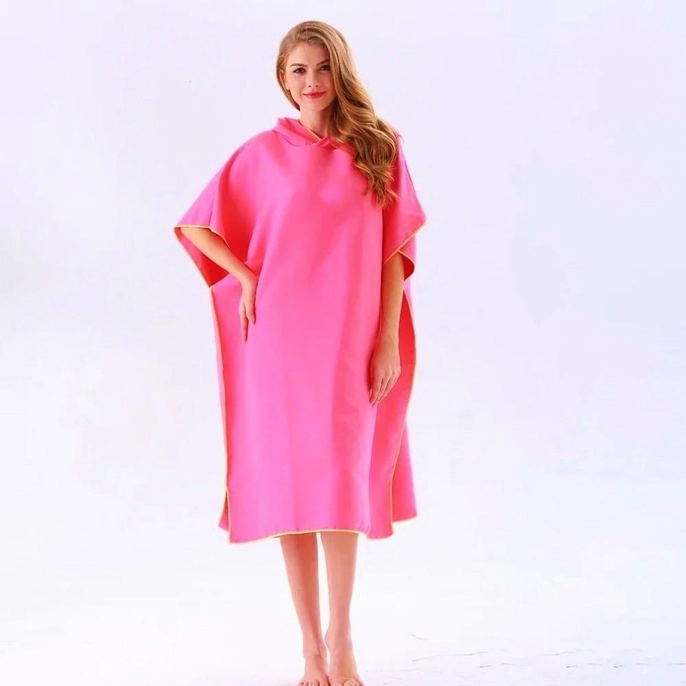 Microfiber Swimming Dry Towels Absorbent Beach Poncho Towels Quick-drying Swimming Towels Beach