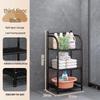 Miling Multi-Tier Floor Bathroom Storage Rack