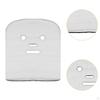 100 Pieces Gauze Face Mask Pads Paper Sheet Soft Breathable with Mesh Cotton Facial