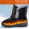 Snow Boots for Women In Winter with Added Fleece and Thickened Warm Cotton Shoes Waterproof Anti Slip Comfortable Midsole Thick Soled Shoes for Women
