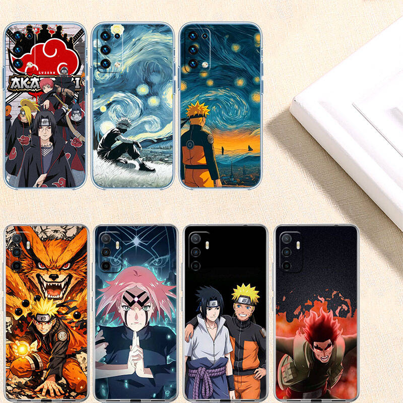 MH12 Anime Naruto Phone Case for Motorola Edge 20 30 S30 40 50 Fusion Lite Plus Pro Neo Ultra One Power Action Macro Hyper Vision Zoom