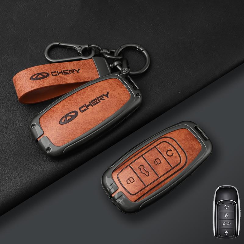 Husă Cover din Piele Aliată pentru Cheia Mașinii pentru Chery Tiggo 8 Pro Omoda 5 Tiggo 8plus Nou 5 Plus 7pro Jaecoo J7 J8 7 Phev 2025 2024 2023