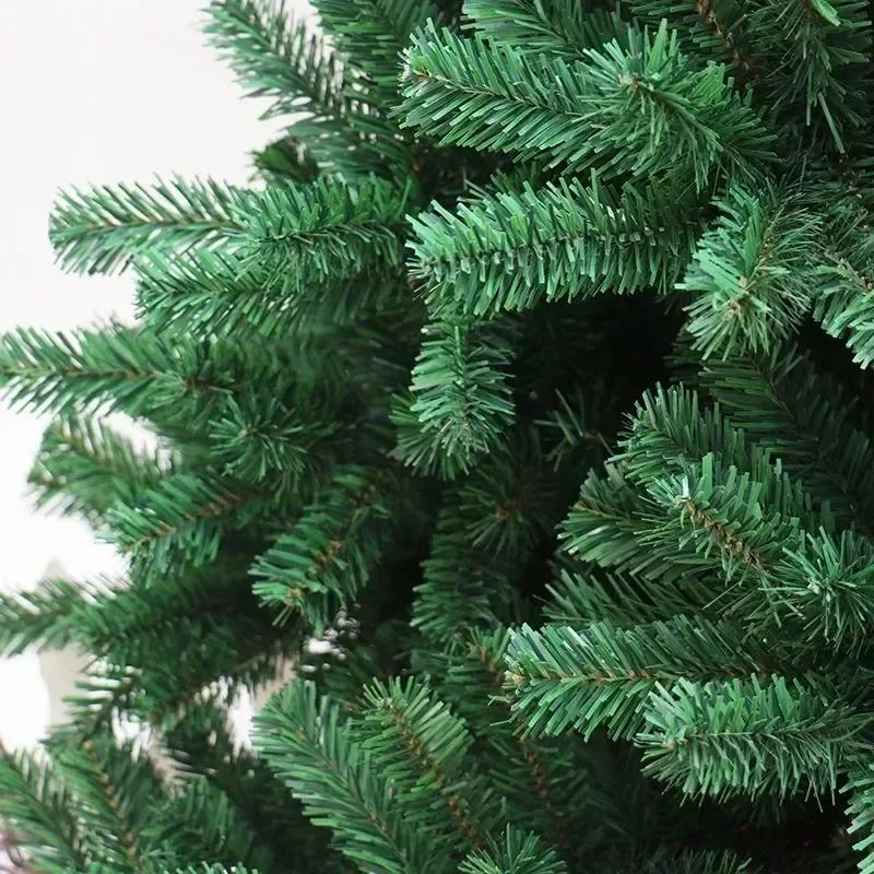 PVC Christmas Tree Large Encrypted Green Simulation Tree Hotel Indoor and Outdoor Decoration  Christmas Ornaments