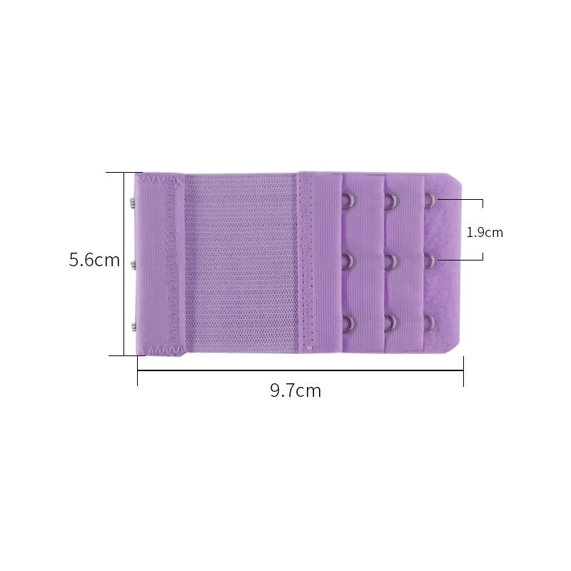 Reggiseno Donna 3 Ganci 3 File Estensione Regolabile Reggiseno Cinghia Estensione Reggiseno Gancio Fibbia Reggiseno 1PZ