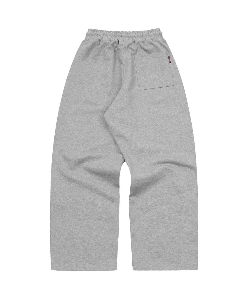 S'EST Quilt Carpenter Sweatpants Gray