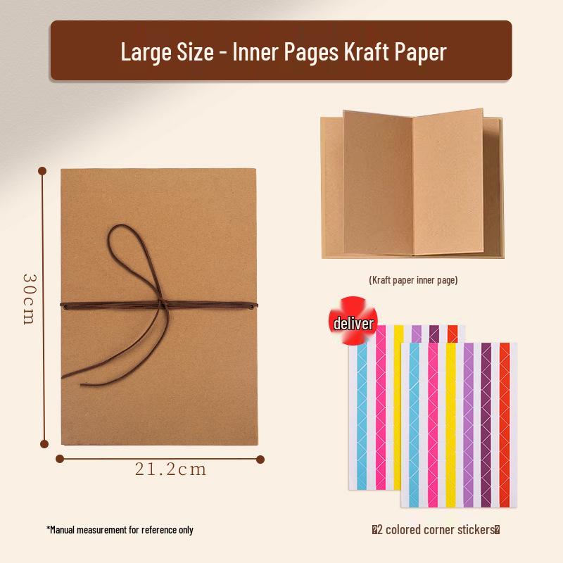 Acrylic Creative Photo Album & Planner: Loose-Leaf Book, Gift for Birthday, Graduation, Memorial, Collage, and Artwork.