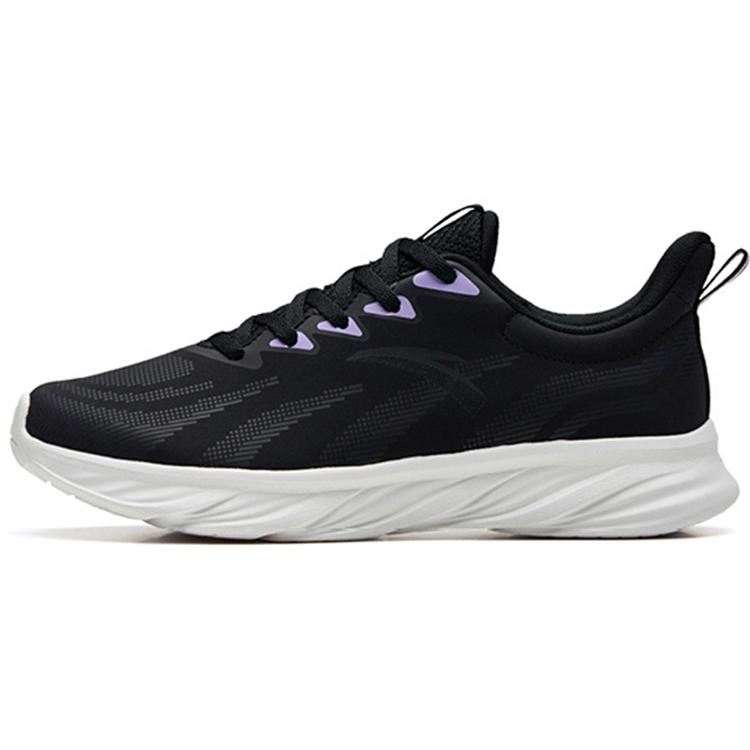 New ANTA Running Collection Running Shoes Women's Low top Carbon Gray/Lotus Purple 122235571-6