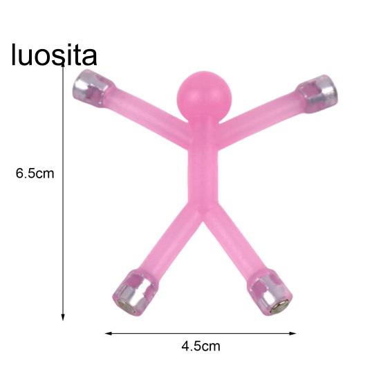 Mini Man Magnetic Toy, Fun Novelty, Durable Safe, Lovely Creative, Multicolor, Travel Matchstick Men for Kids