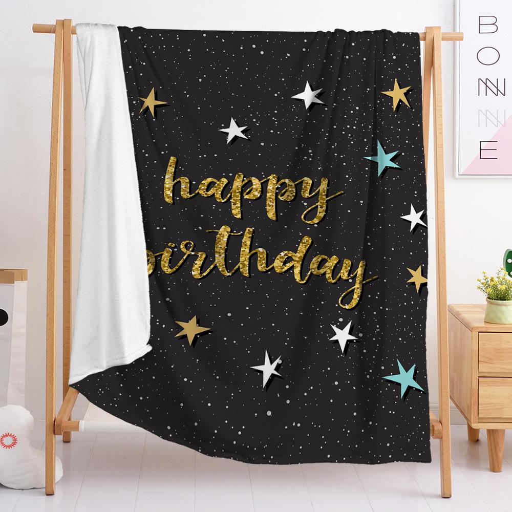 3D Digital Printing Flannel Blanket Flannel Blanket Autumn Spring Autumn