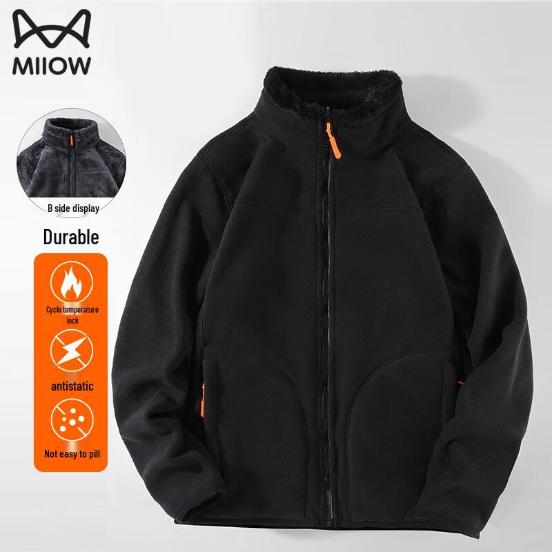 MiiOW Men's Winter Outdoor Fleece Jacket