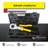 Hydraulické lisovací kleště na hadice s U-čelistí