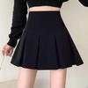Autumn 2026 Korean Style High-Waisted Pleated A-Line Skirt