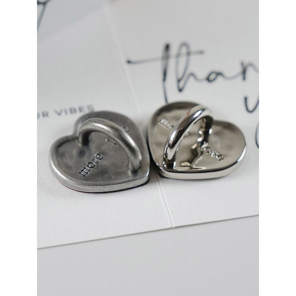 

SUYV Винтажное Сердце Брелок для Мобильного Телефона Кольцо-Крепление Metal silver