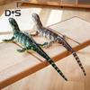 Realistic Lizard Plush Toy 29" Soft Stuffed Animal Lizard Simulation Chameleon Plushie Huggable Gift for Kids