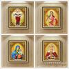Diy5D Diamond Painting New, Religious Figure Madonna Bright Diamond Sticker, Cross Diamond Embroidery