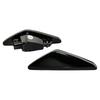 Smoked Side Marker Housing Pair with Clip-In Lamp Body, Two Piece Exterior Lamp Trim Set for E70 F25 E72 Aged Side Marker Service Work and Daily