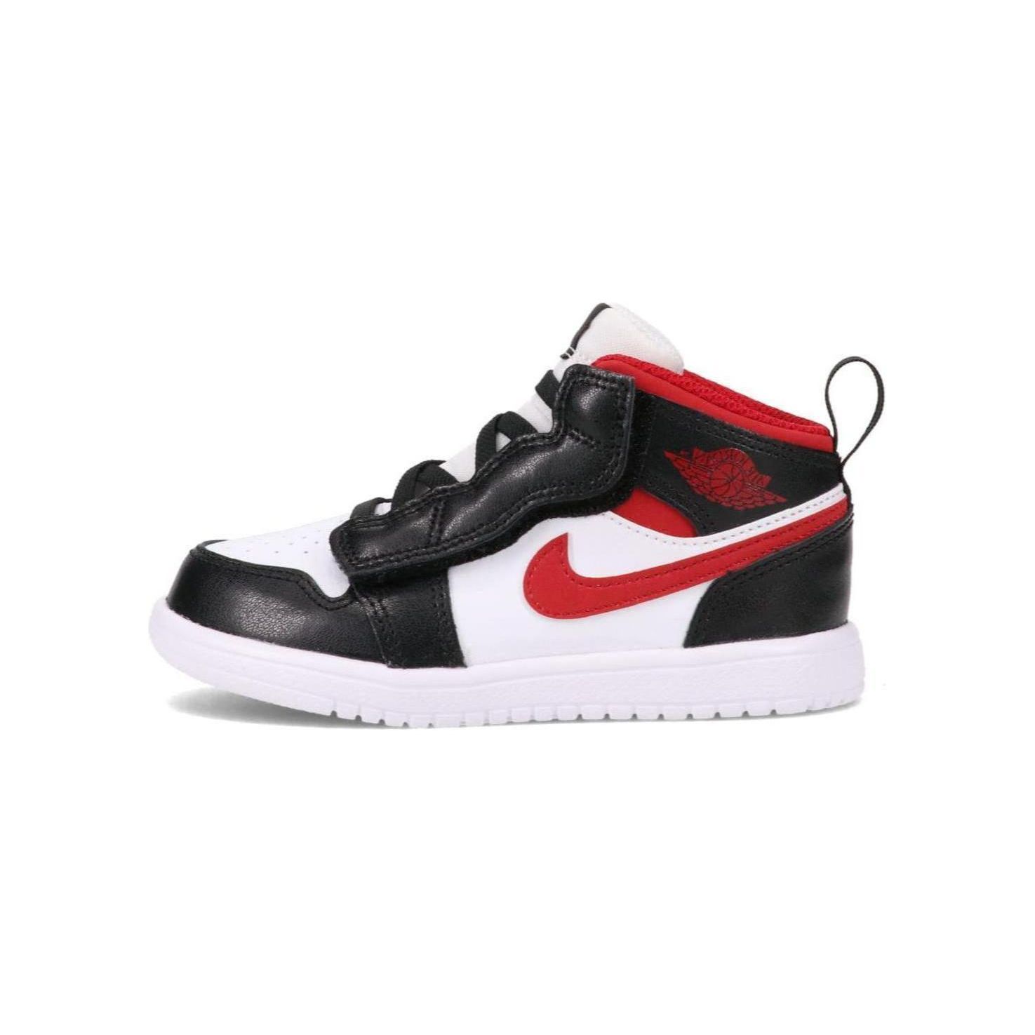 Air Jordan 1 Mid ALT TD Black Gym Red White Black Gym Red AR6352-122 23.5