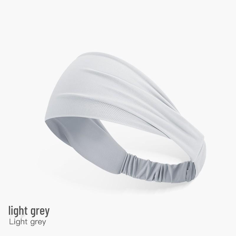 Women's Summer Sports Sweat-Absorbing Headband - Breathable, High-Elastic Fitness Hairband