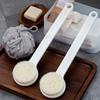 Cepillo de baño japonés Mango largo Cerdas suaves Cepillo de baño Frotador de espalda Exfoliante corporal Frotación de dioses