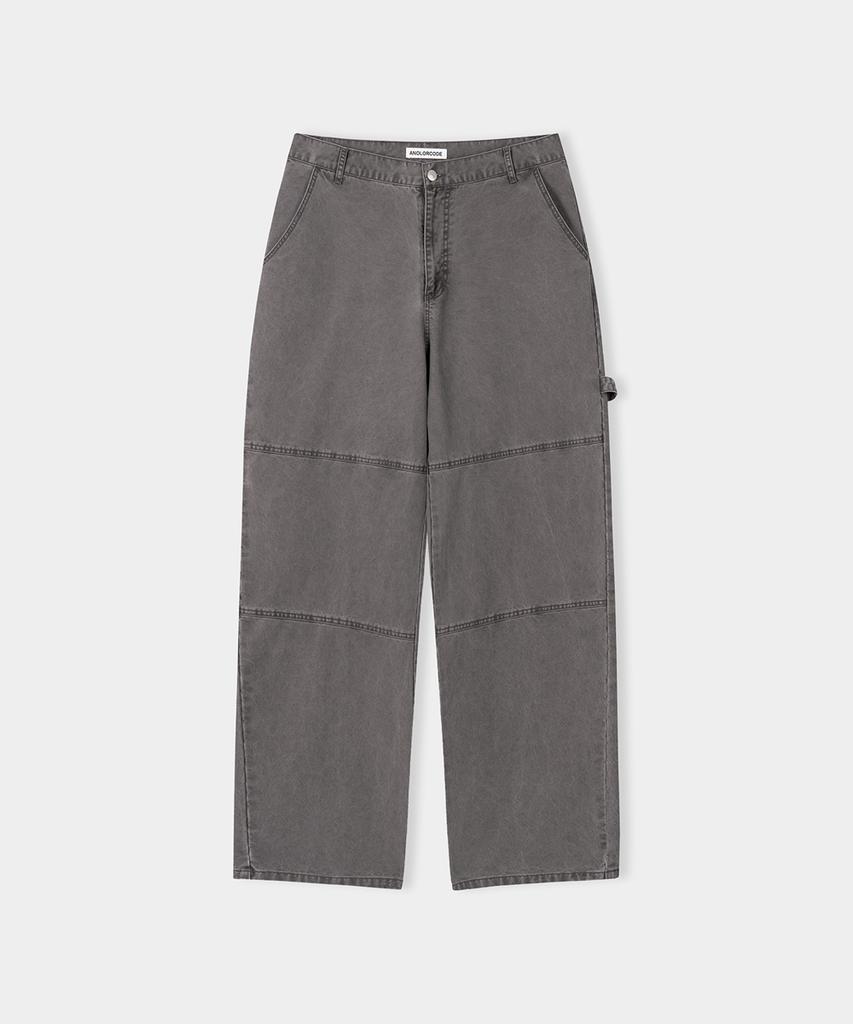 Eoneolleokodeu Third Cut Work Pants (Mocha Gray)