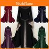 Bezauberndes Mittelalterliche Renaissance Damen Vintage Gewand Kleid Für Fantasy-Veranstaltungen Und Partys