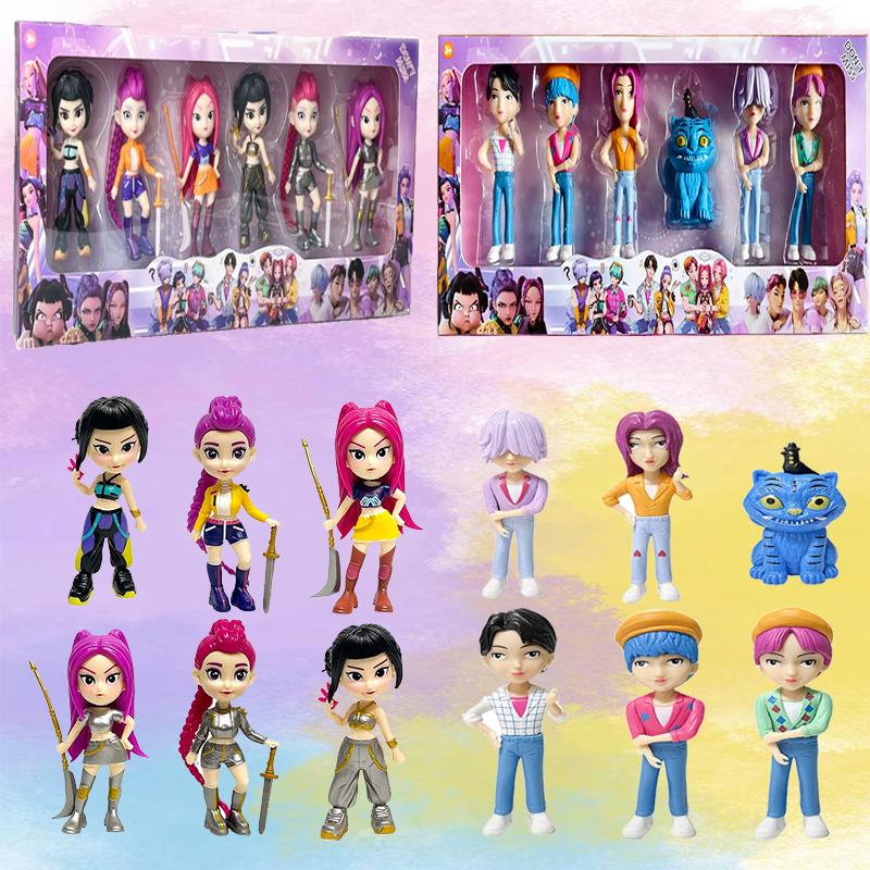Witch Huntress Squa Rumi Zoe Mira anime polyvinyl chloride character collectionNEW  desktop trinkets Childrens New Year gift