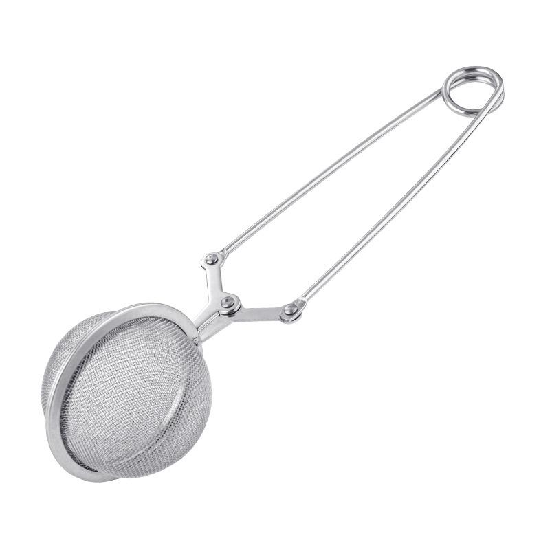 Stainless steel sugar powder sieve, cocoa powder spreader, spherical sieve, baking sieve, flour sieve, frosting sieve розовый