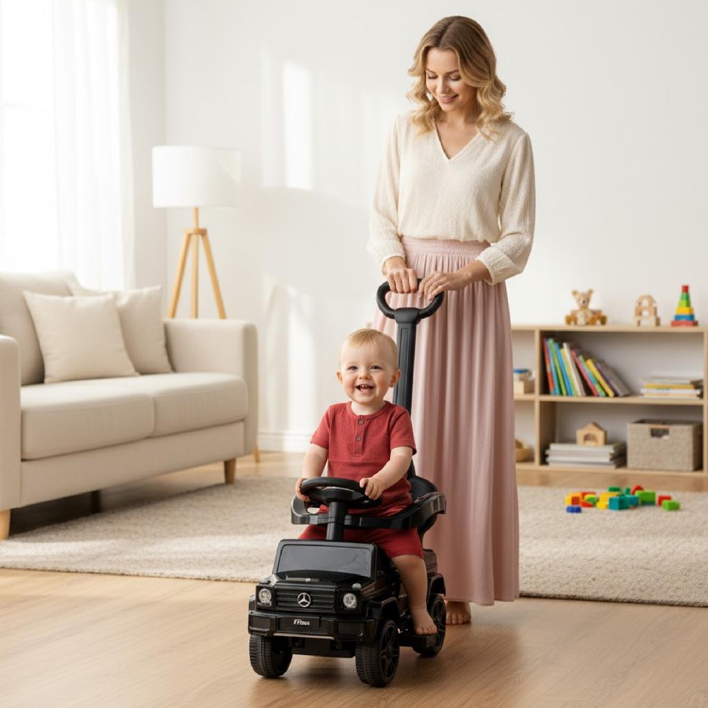 Draisienne Pousseur Déambulateur Pour Enfants Mercedes Benz Classe G Noir