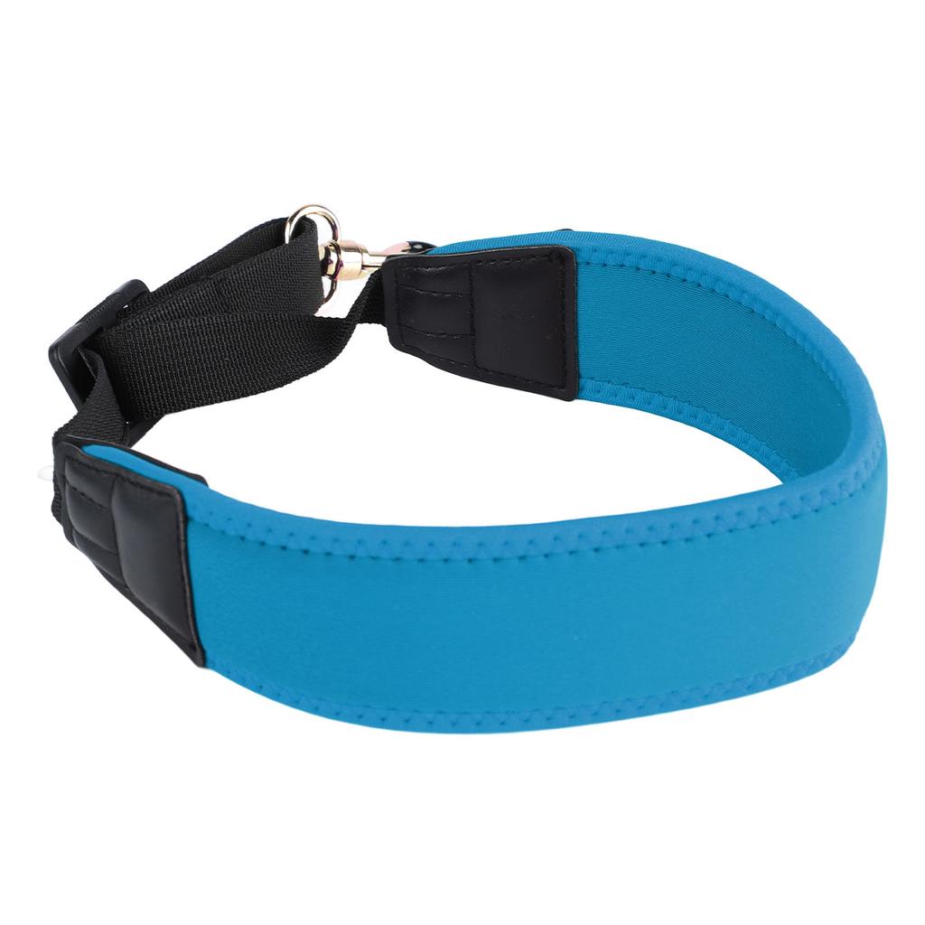 Sax Shoulder Strap Length Adjustable Comfortable Saxophone Single Shoulder Harness Replacement Blue