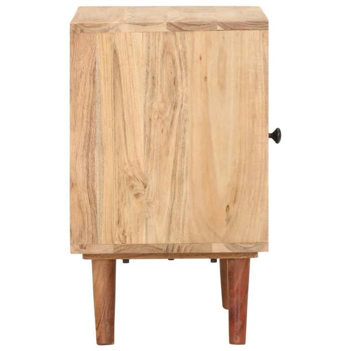 VidaXL Table de chevet 40x30x50 cm Bois d'acacia massif 322667