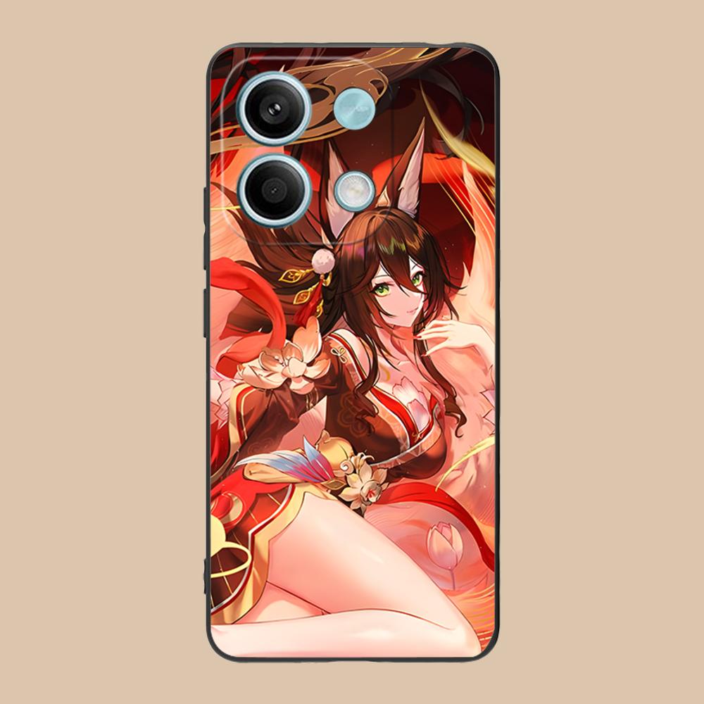 HSR Fugue Matte TPU Mobile Phone Case for POCO M7 M6 M5 M4 M3 X7 X6 X5 X4 X3 Pro GT 5G Colorful Printing Cover